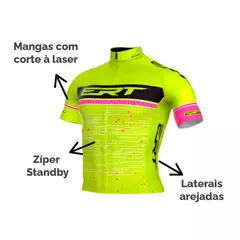 CAMISA UNISSEX NEW ELITE CYCLING TEAM ROSA 2021 na internet