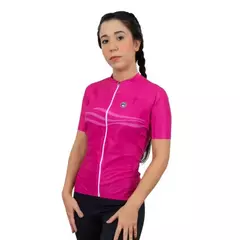 CAMISA FEMININA VANGUARD FUJI ROSA BARBEDO - Extralight Bicycles