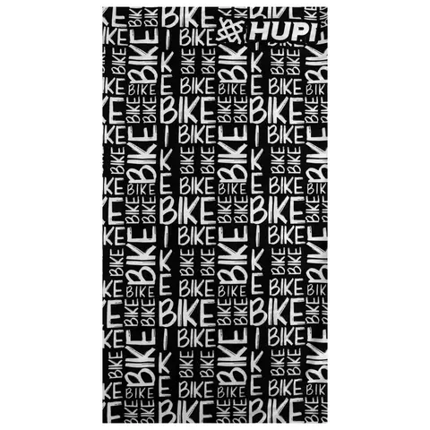 BANDANA BIKE PRETO/BRANCO TAM. UNICO HUPI