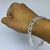 Pulseira Duplo Grumet - 22cm 11mm - Ostente Pratas