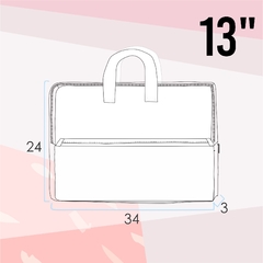 Imagen de Funda Maletín para notebook Hamburgo