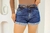 Shorts Jeans Feminino Cintura Alta com Cinto Revesst Jeans - BYMF