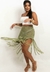 Saia Franja Moda Praia Tricô - loja online