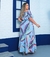 Vestido Longo Plus Size com Manga na internet