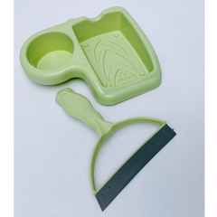 Kit de pia rodinho de pia e porta sabão e detergente