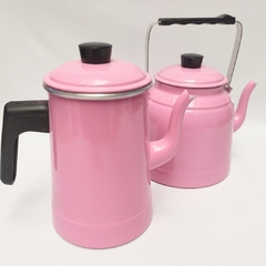 Kit café 2 peças bule 1.7lt e chaleira 2.3lt - Dininha Utilidades