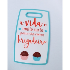 Imagem do Tábua para corte de carnes frangos frutas legumes estampada