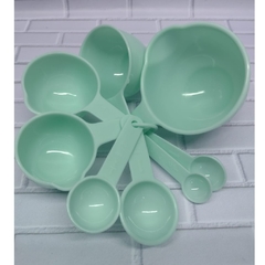 Medidores de cozinha 8 peças color - comprar online