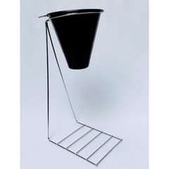 Suporte porta coador de café 103 e suporte cromado 31cm