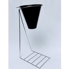 Suporte porta coador de café 103 e suporte cromado 31cm - comprar online