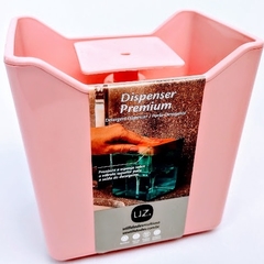 Dispenser porta detergente premium UZ color rosa 550ml - loja online