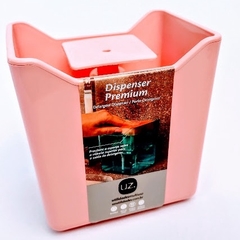 Dispenser porta detergente premium UZ color rosa 550ml