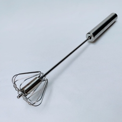 batedor de ovos claras giratório fue em inox 38cm - comprar online