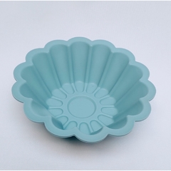 forma pudim bolo de silicone 24x8cm color 1,3lt - comprar online