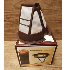 filtro coador de café permanente lavável armazenável 103 amélia - Dininha Utilidades