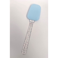 Espátula de silicone multiuso cabo acrílico glitter 26cm - comprar online