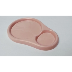 Papa porta pingo garrafa térmica rosa na internet