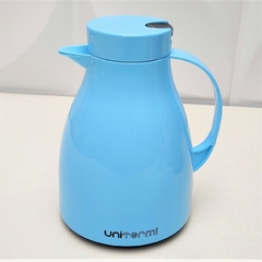 Garrafa térmica de mesa bule com gatilho 500ml color unitermi - Dininha Utilidades