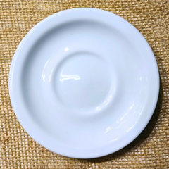 Xicara de Chá Com Pires De Porcelana Terramada 200ml - Dininha Utilidades
