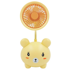 Mini Ventilador de Mesa de Ursinho c/ Apontador USB - comprar online