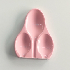 Suporte Descanso Porta Colher Talher Utensílios UZ Rosa - comprar online