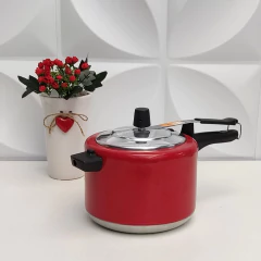 kit 2 panela de pressão 4,5lt panela de pressão 3lt de alumínio - comprar online