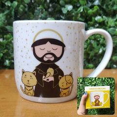 Caneca religiosa em cerâmica 360ml na internet