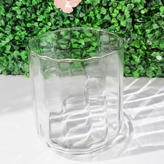 Vaso Floreira de Vidro Base Rígida 13x15cm - comprar online