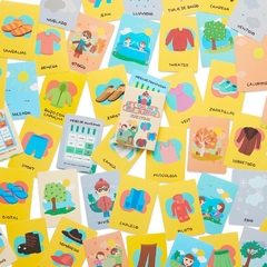 Educards “Las estaciones, el clima y la ropa” - comprar online