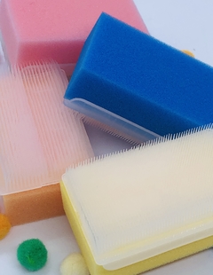 Cepillo dieta sensorial con esponja - comprar online