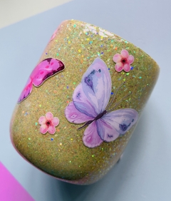 Mate Unicornio Mariposas