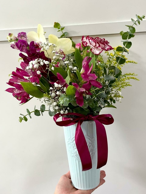 Vaso florido Tiffany - comprar online