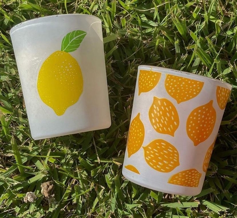 Vela aromática Lemon Bergamot