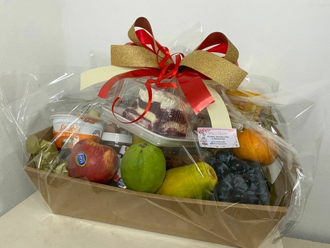 Cesta de café da manhã premium