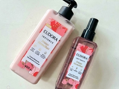 Kit Creme Hidratante 400ml + Body Splash 200ml Eudora Instance - comprar online