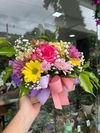 Baú florido colorido - comprar online