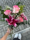 Ramalhete Valentina (cor de rosa) - comprar online