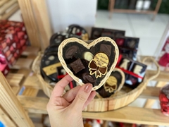 Bandeja chocolates vime coração - comprar online