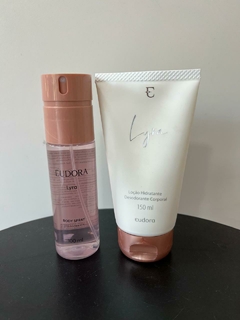 Kit Eudora Lyra: Creme HIdratante 150ml + Body Splash 100ml - comprar online