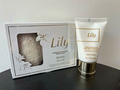 Kit Lily: Creme de mãos + Caixa de sabonetes - comprar online