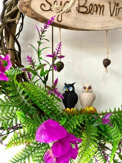 Guirlanda Corujinhas (FLORES ARTIFICIAIS) na internet