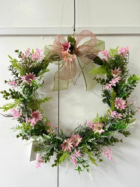 Guirlanda Jardim Rosa (FLORES ARTIFICIAIS) - comprar online