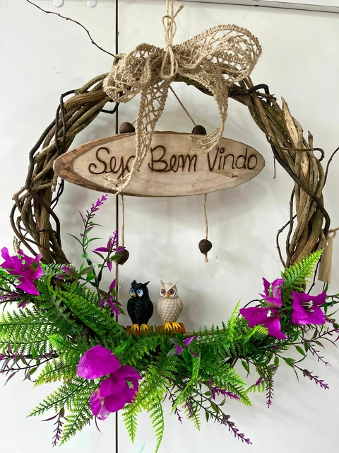 Guirlanda Corujinhas (FLORES ARTIFICIAIS) - comprar online