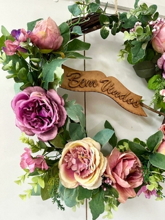 Guirlanda Rosé "Bem Vindos" (FLORES ARTIFICIAIS) na internet