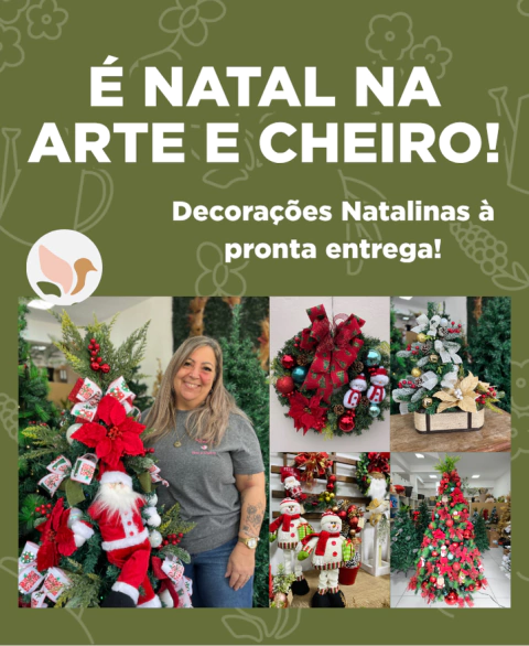 Imagem do banner rotativo Floricultura Arte e Cheiro