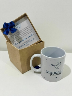 CAIXA MDF COM CANECA - Yellow Studio Criativo