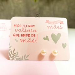 Cartão com brinco na internet
