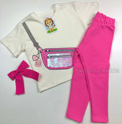 Conjunto Pochete brilhe