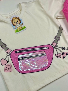 Conjunto Pochete brilhe na internet