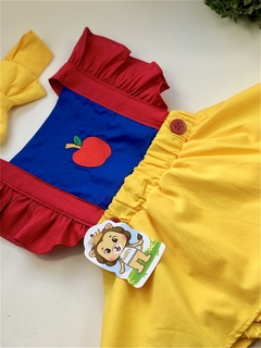 Jardineira Branca de neve - comprar online